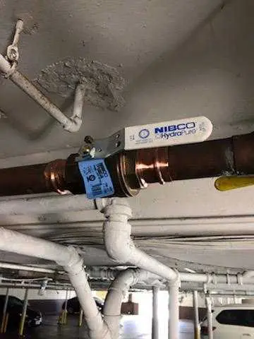 Copper pipe repair and valve work for Gas Leak Detection in Monitor
